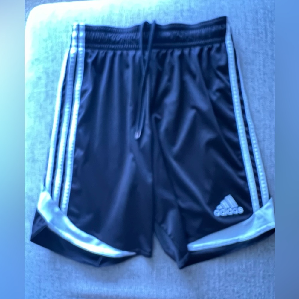 Adidas Climacool Black Shorts with White Accents
